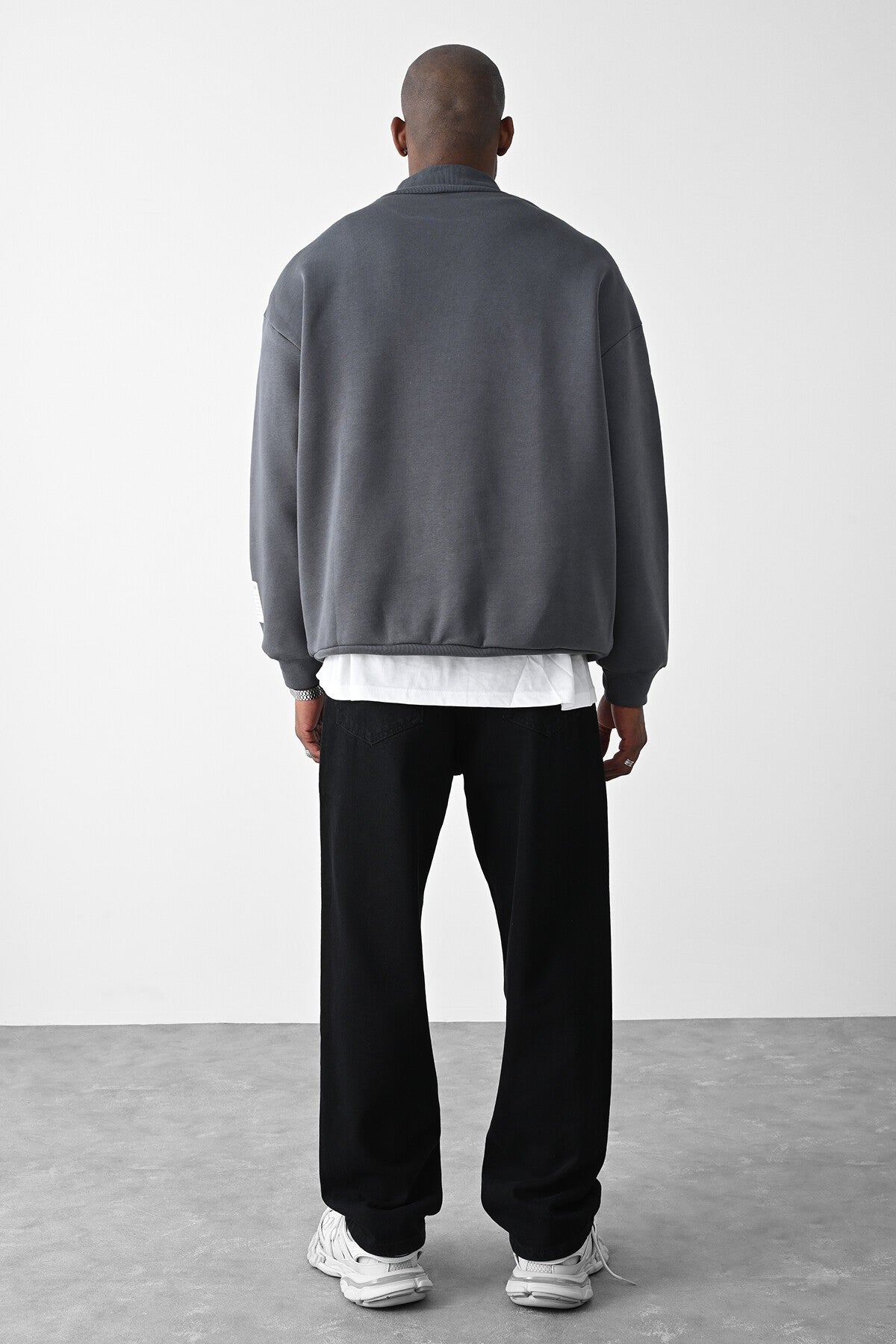 Vizon Kart Detailed Oversized Sweatshirt
