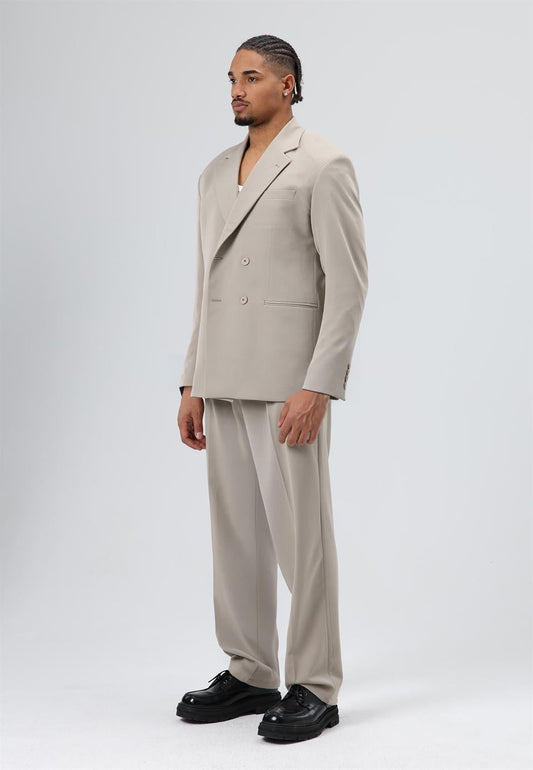 Comfortable, Double-Breasted Suit
