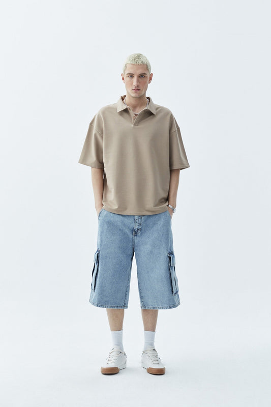 Oversized Polo Shirt