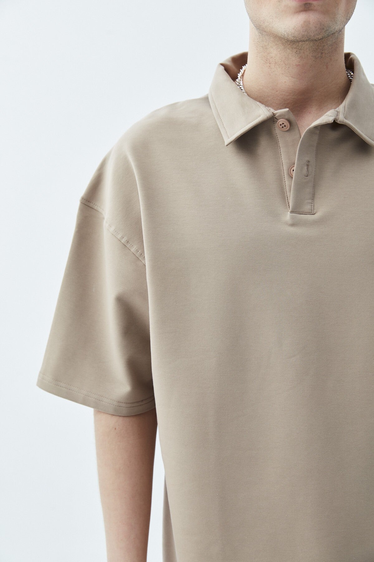 Oversized Polo Shirt