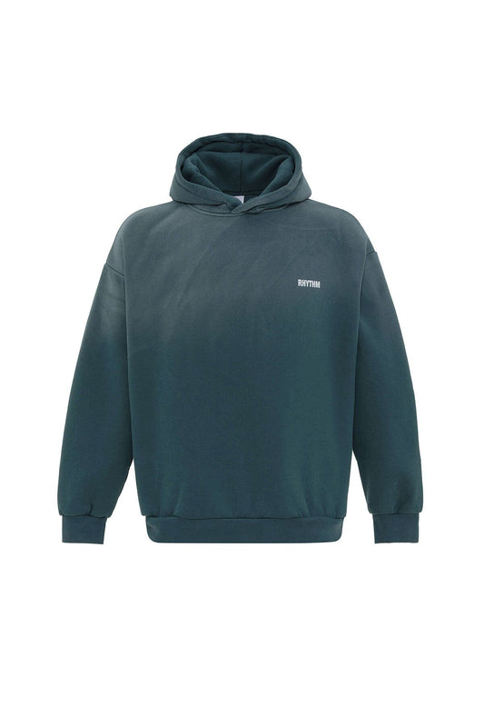 Oversized Hooded Sweatshirt with Back Print