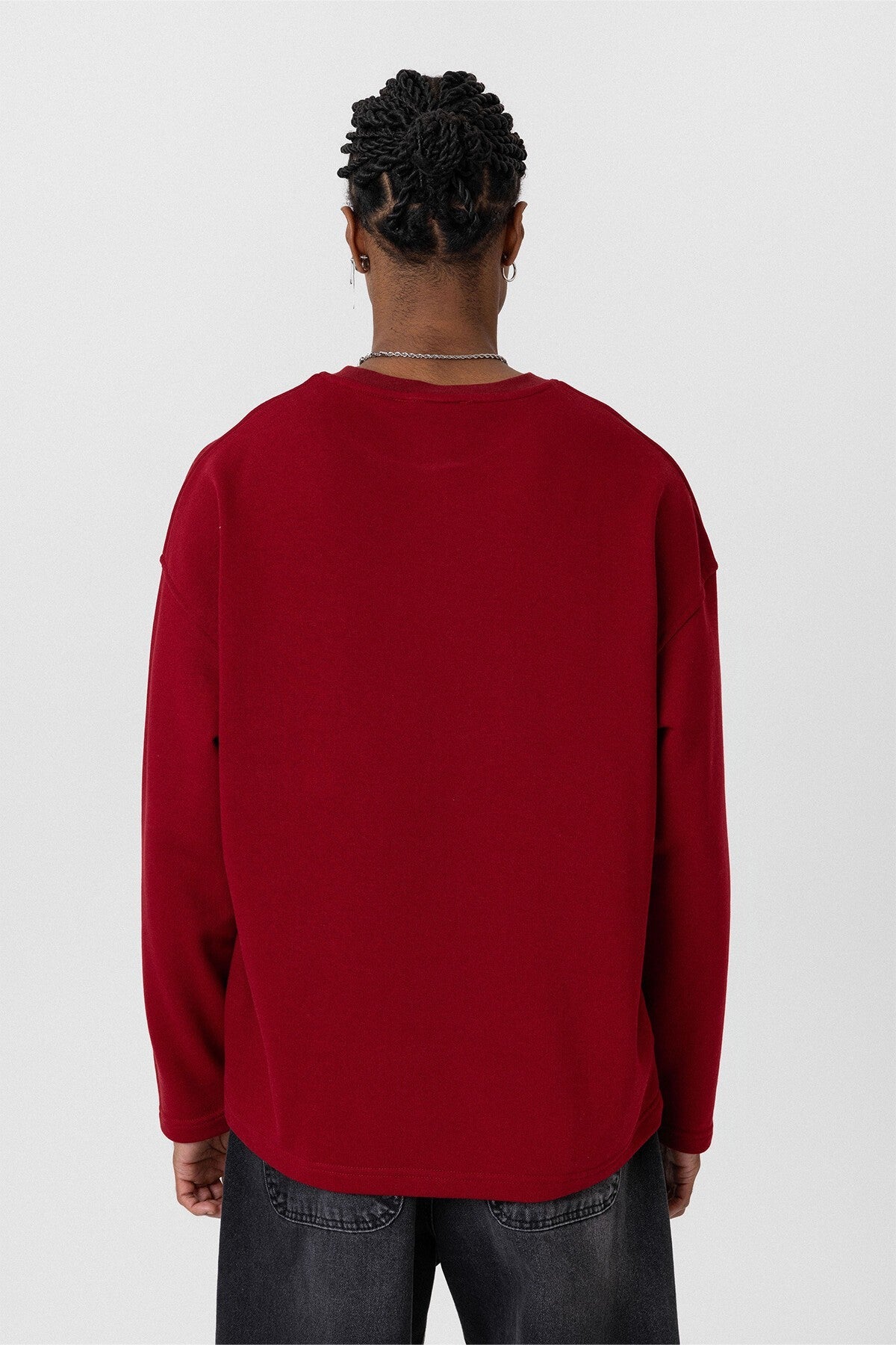 Oversized Sweatshirt with Pockets
