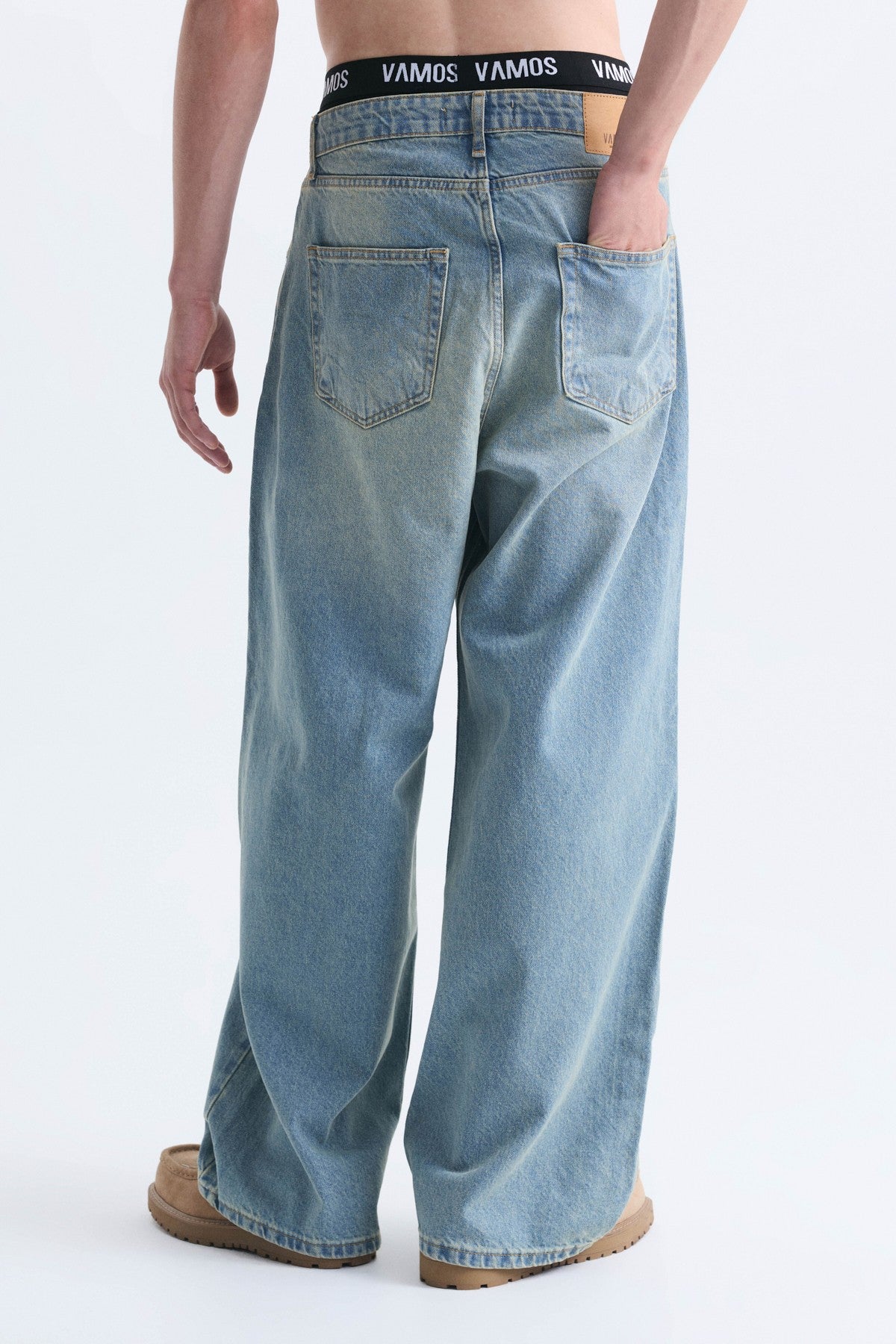 New Baggy Washed Jeans