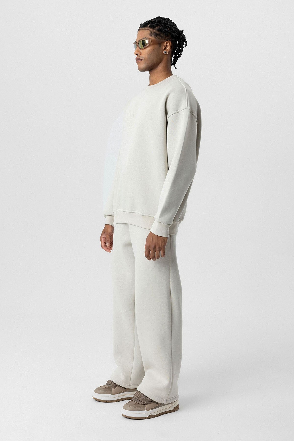 Basic Oversized Sweatsuit Set