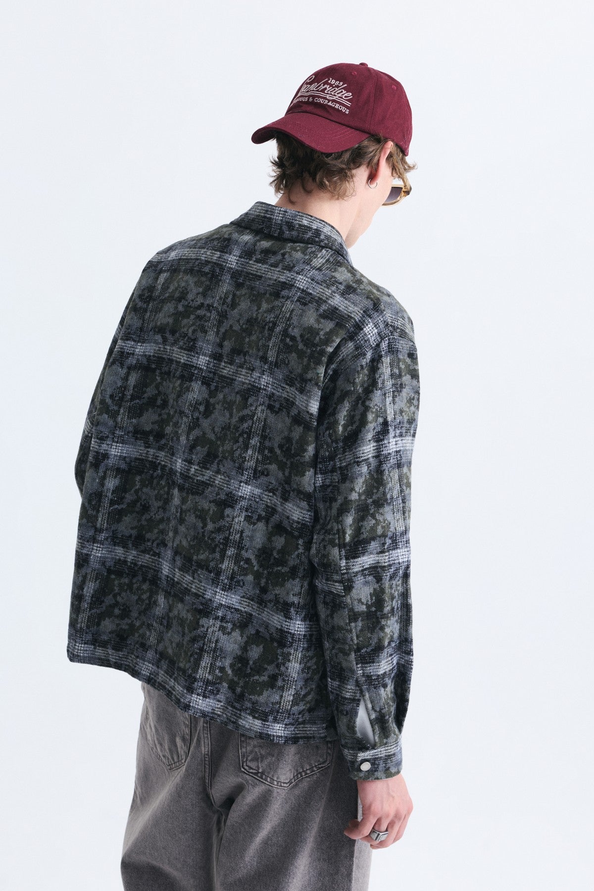 Oversized Checkered Shirt
