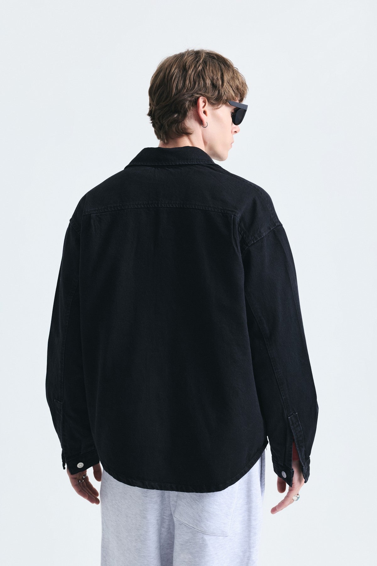 Oversized Denim Shirt
