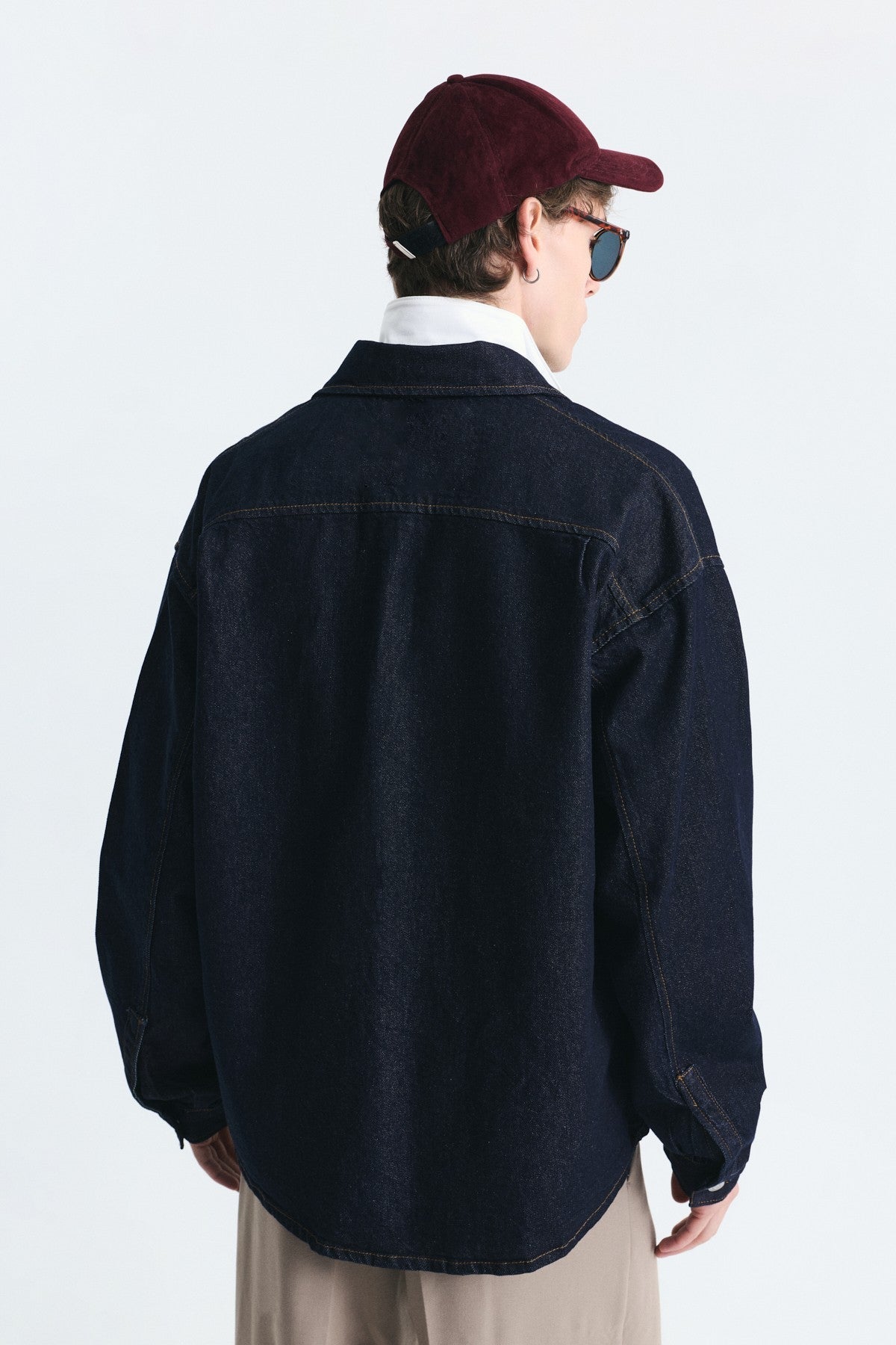 Oversized Denim Shirt