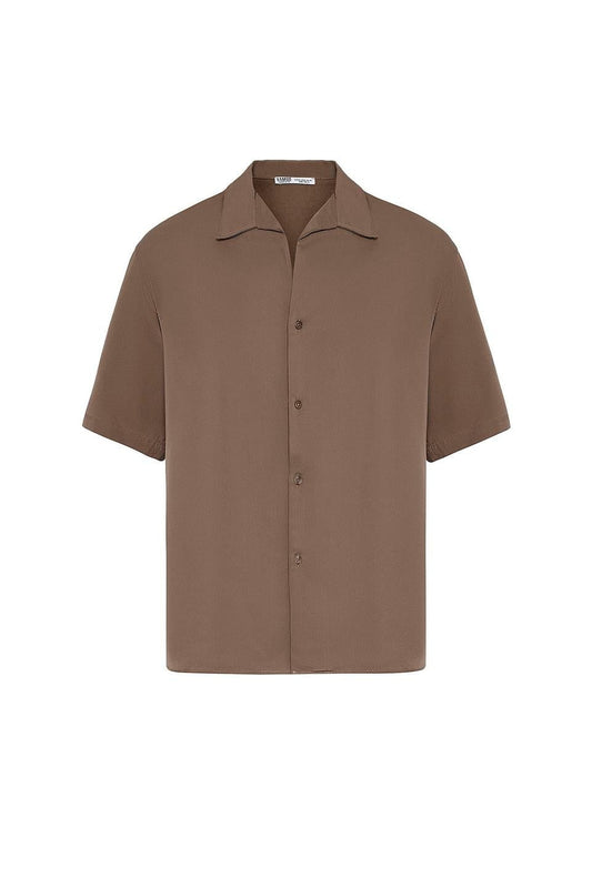 Oversized Lyocell Shirt