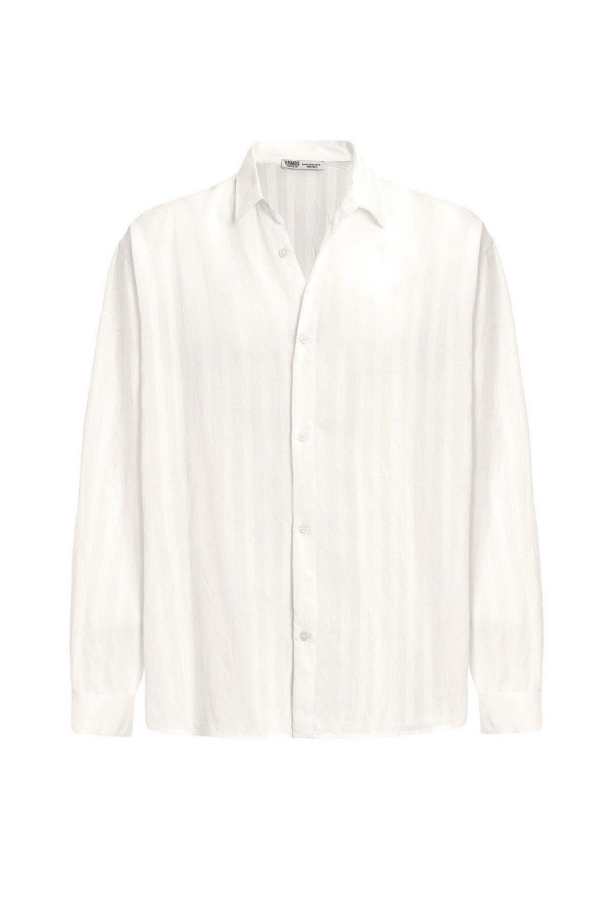 Oversized Long-Sleeved Modal Shirt