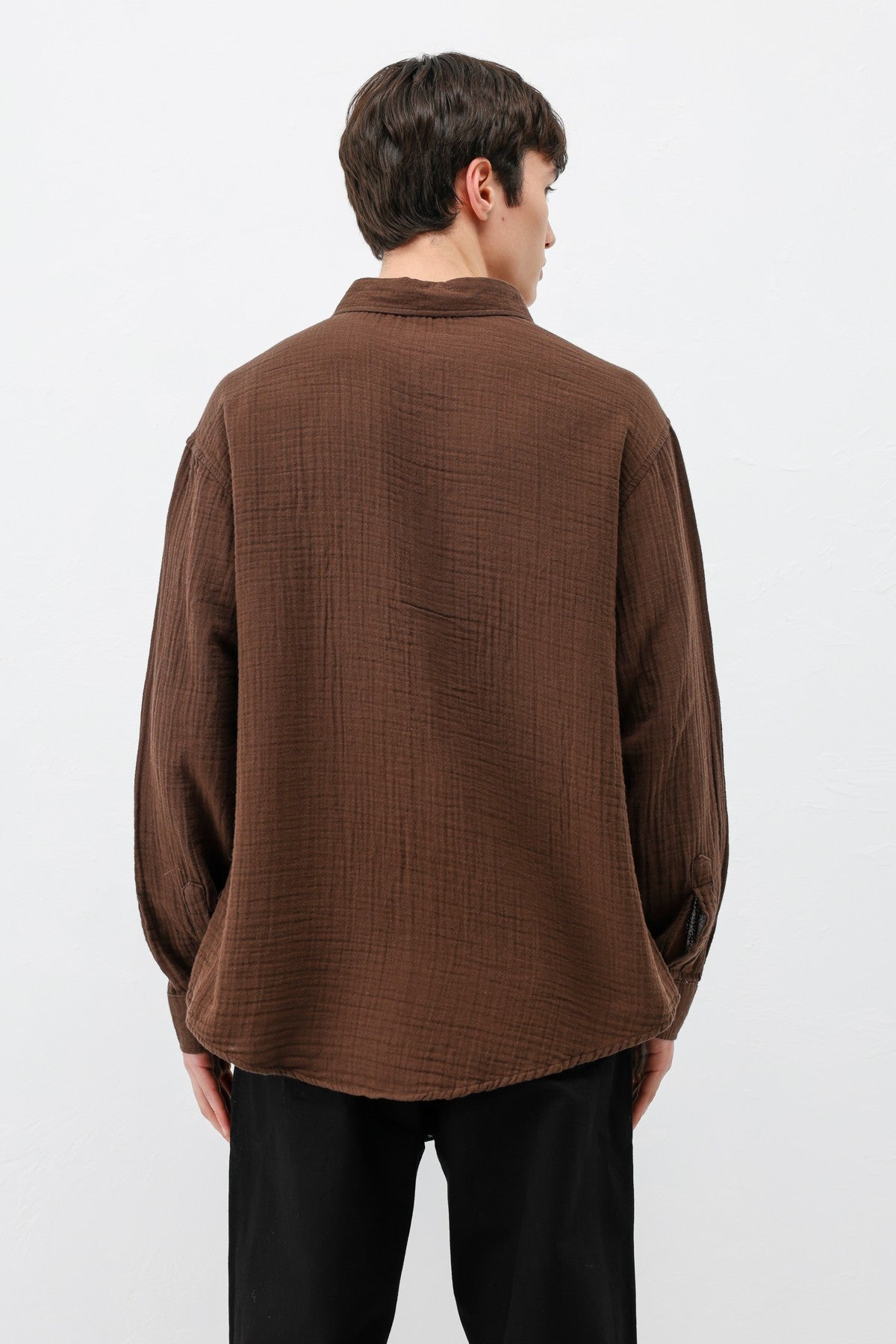 Oversized Muslin Shirt
