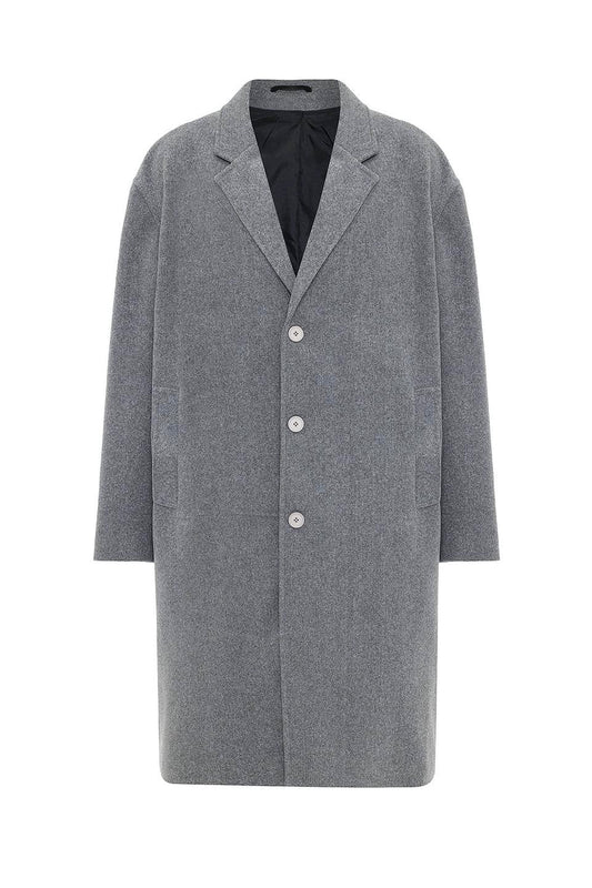 Oversized Long Cashmere Coat