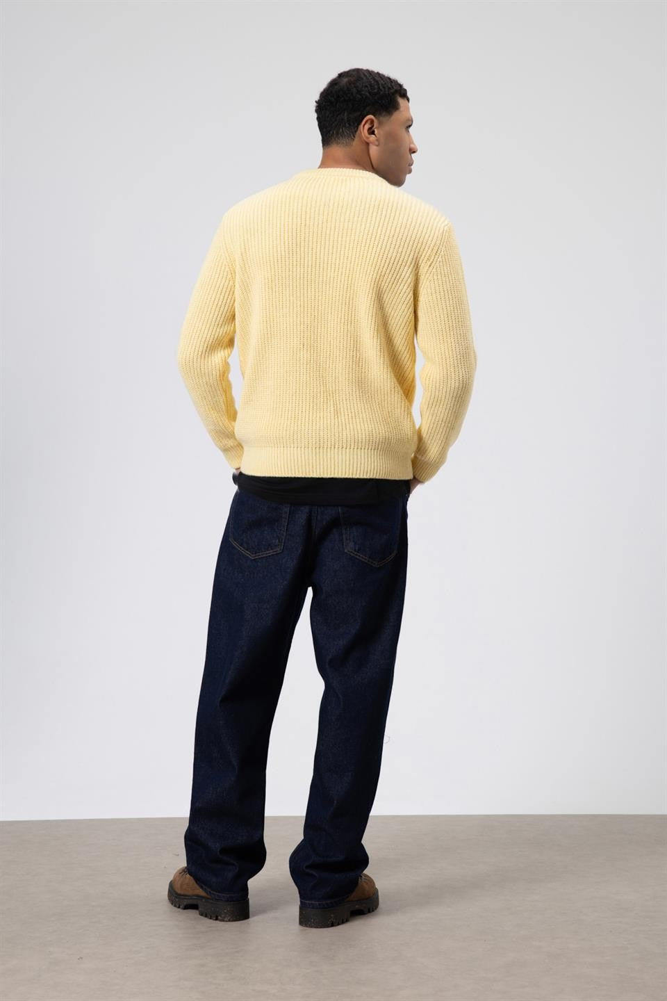 Oversized Crew-Neck Sweater