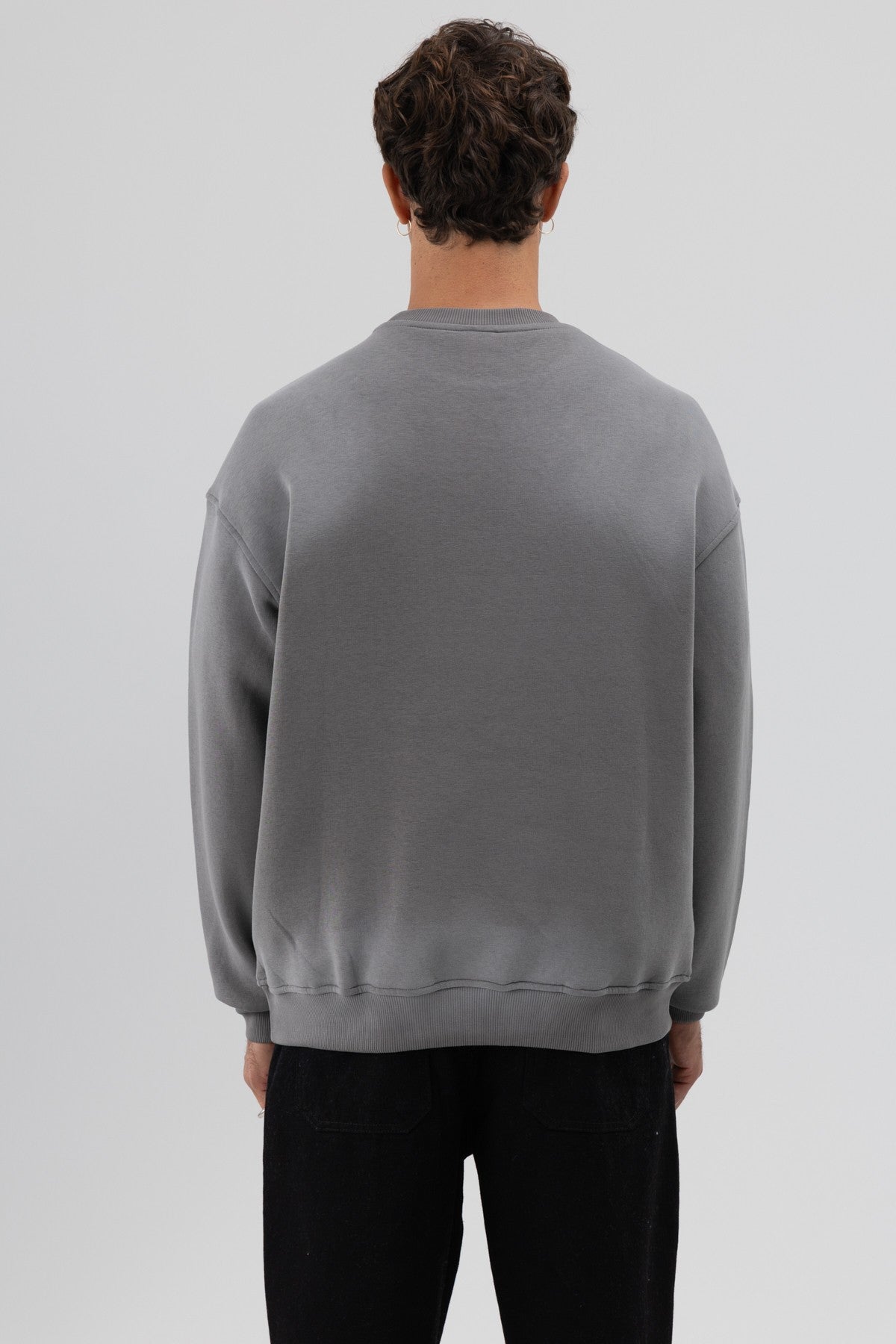 Oversized Printed Sweatshirt (Machine Washable) V70-101