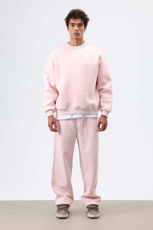 Basic Oversized Washed Sweatshirt