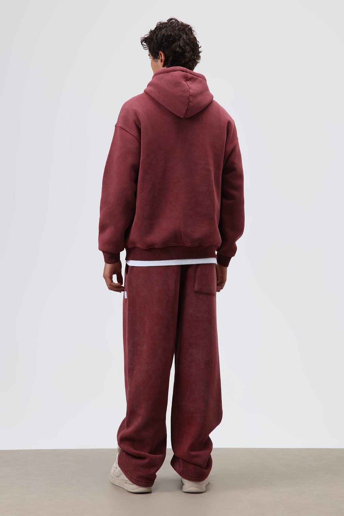 Basic Oversized Washed Hoodie