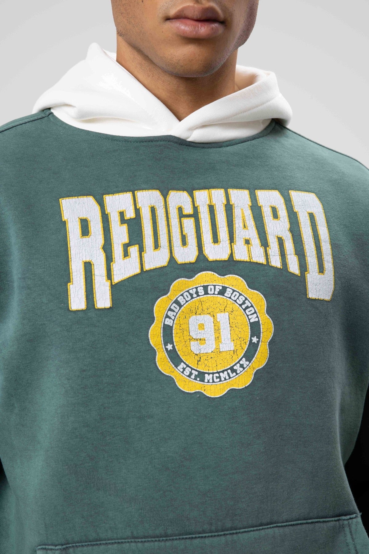 Oversized Printed Hooded Sweatshirt