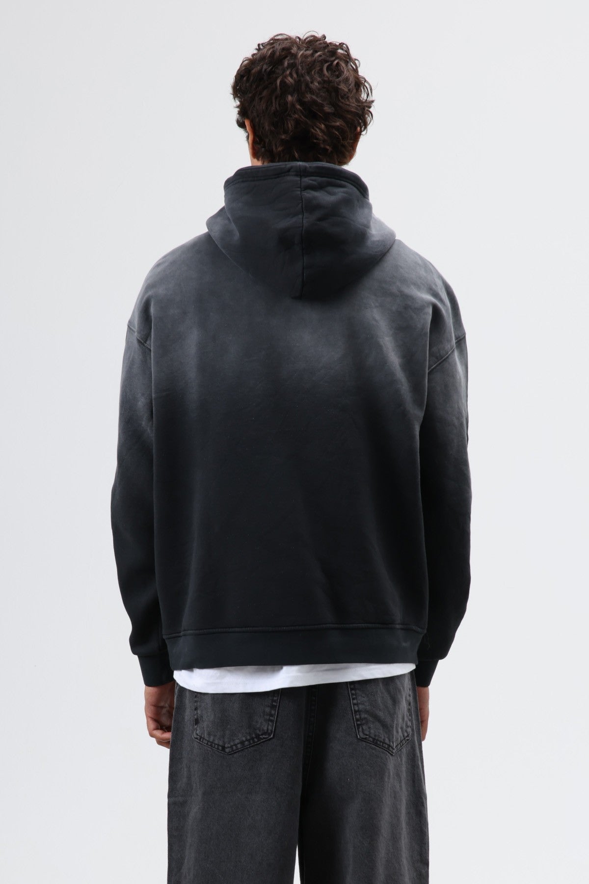 Oversized Hoodie with Embroidered Details