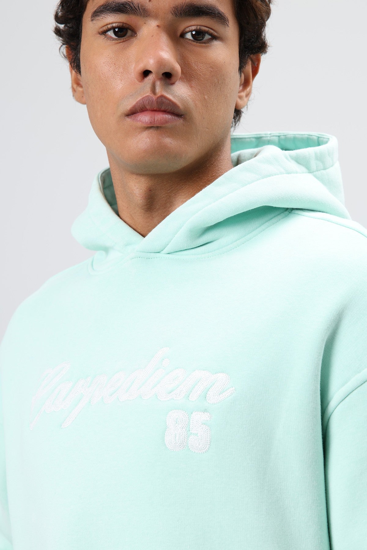 Oversized Printed Hoodie