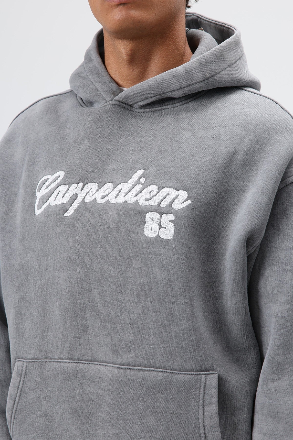 Oversized Printed Hoodie
