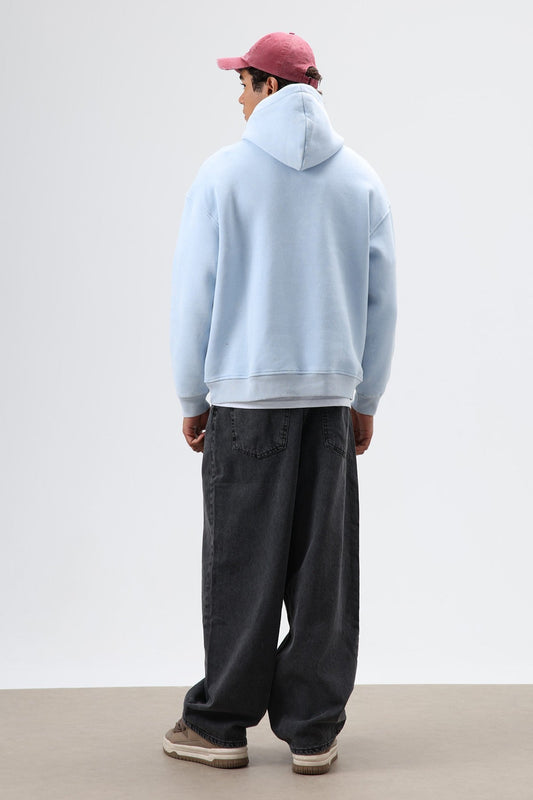 Oversized Printed Hoodie