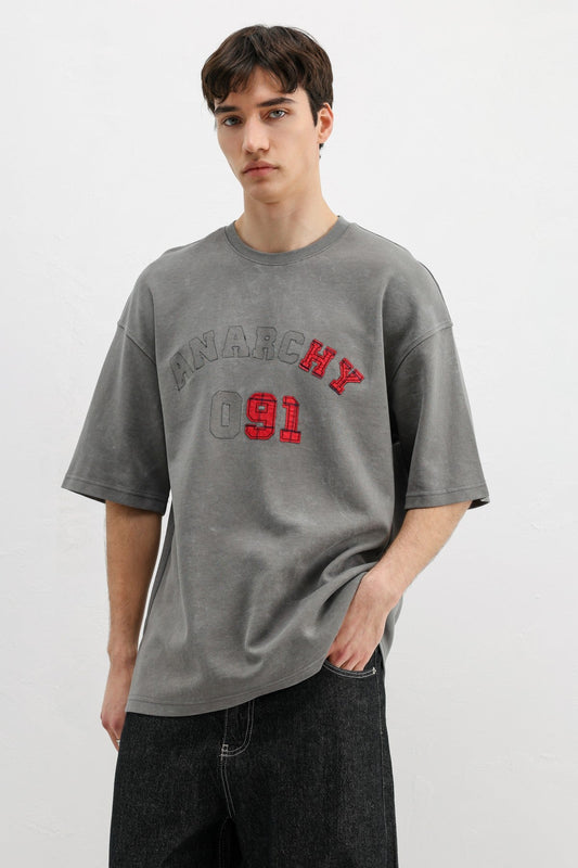 Oversized Printed T-Shirt V70-153