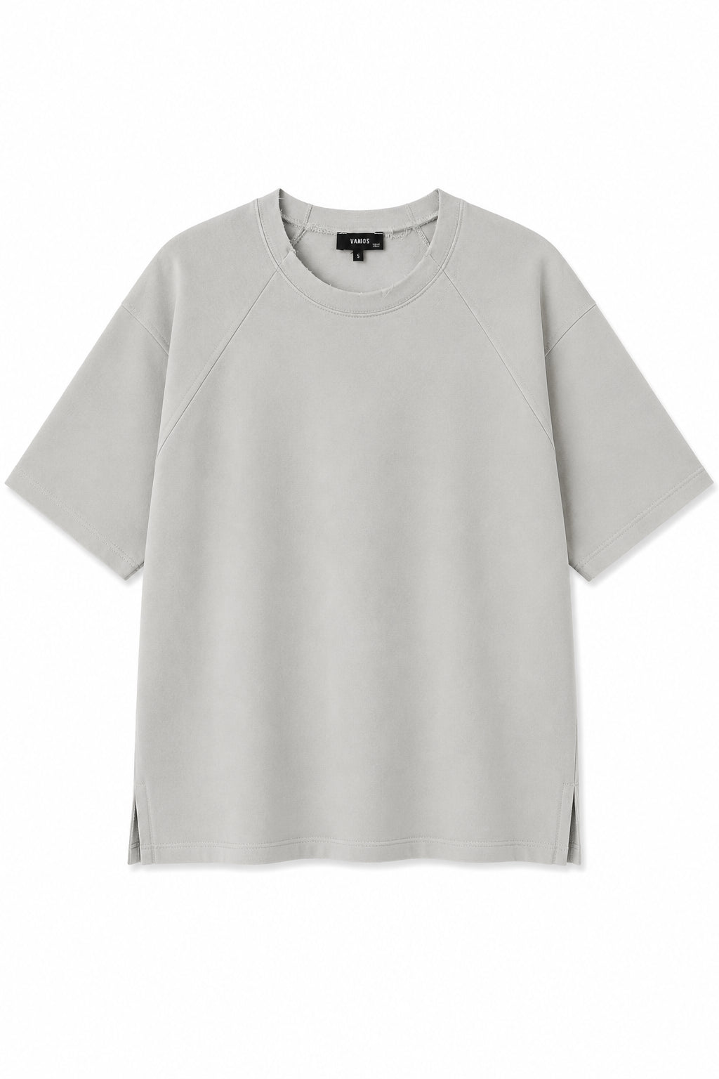 Oversized Raglan-Sleeve Basic T-Shirt