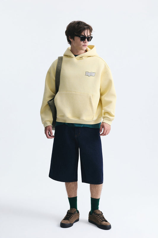 Oversized Sweatshirt with Back Print