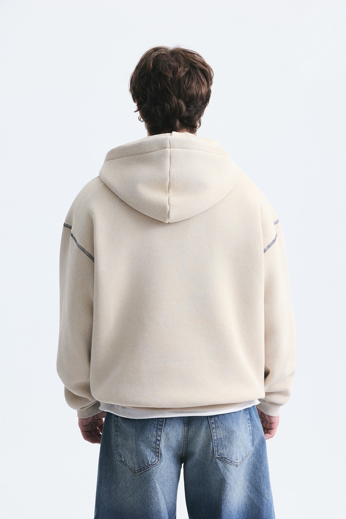 Printed Oversized Sweatshirt