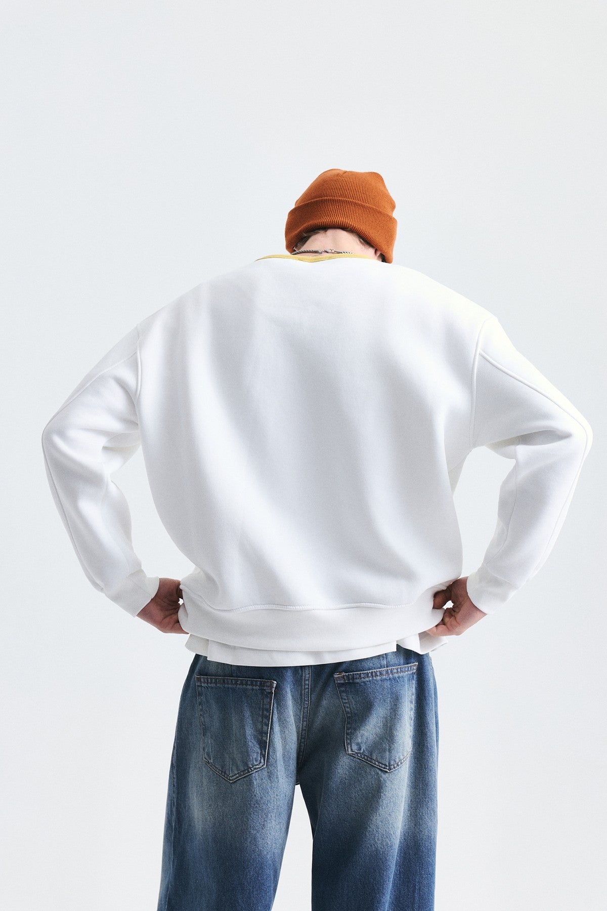 Boxy Fit Printed Sweatshirt