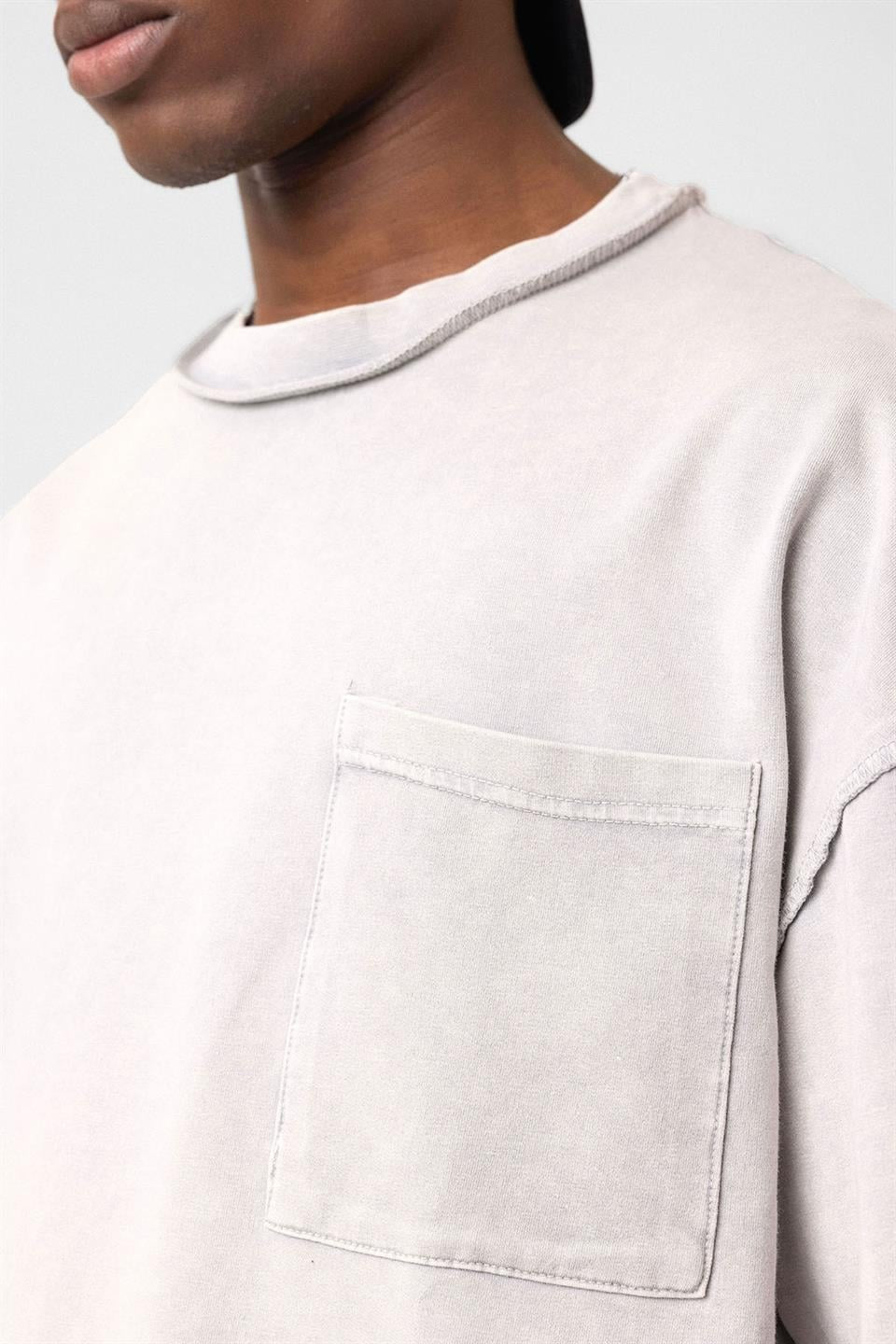 Oversized T-Shirt with Pockets (Machine Washable)
