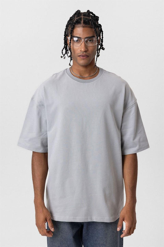 Basic Oversized Crew-Neck T-Shirt