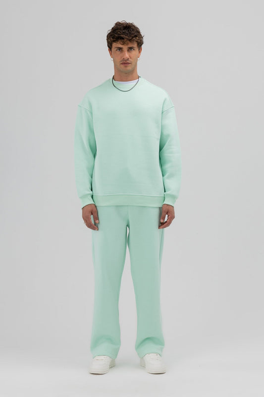 Basic Crew Neck Oversized Sweatshirt