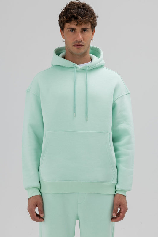 Basic Oversized Hooded Sweatshirt