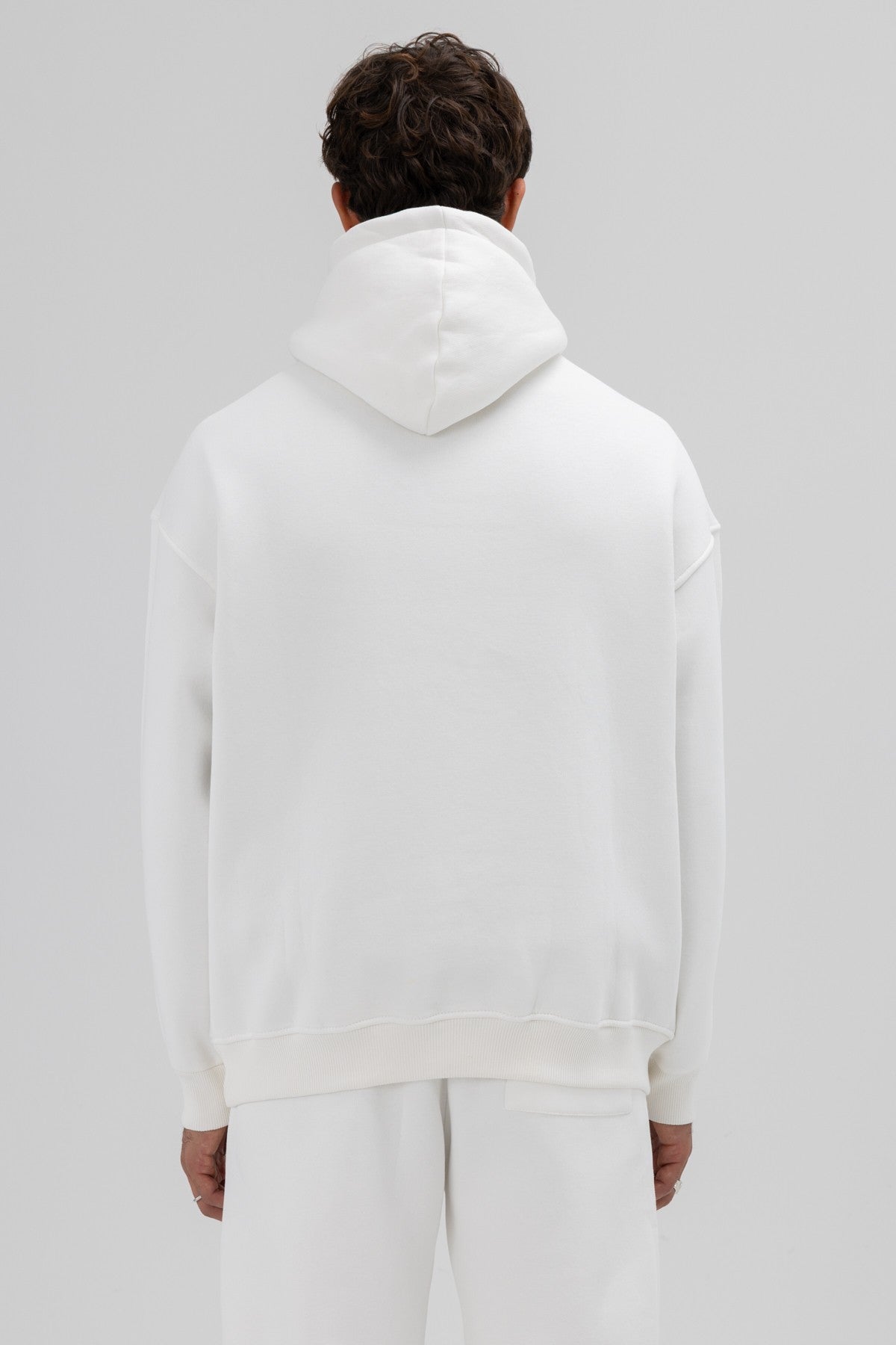 Basic Oversized Hooded Sweatshirt