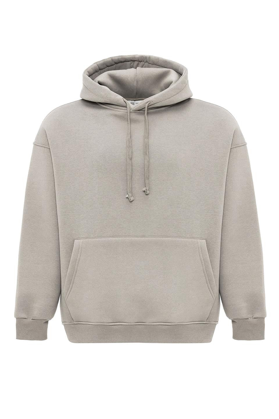 Basic Oversized Hooded Sweatshirt