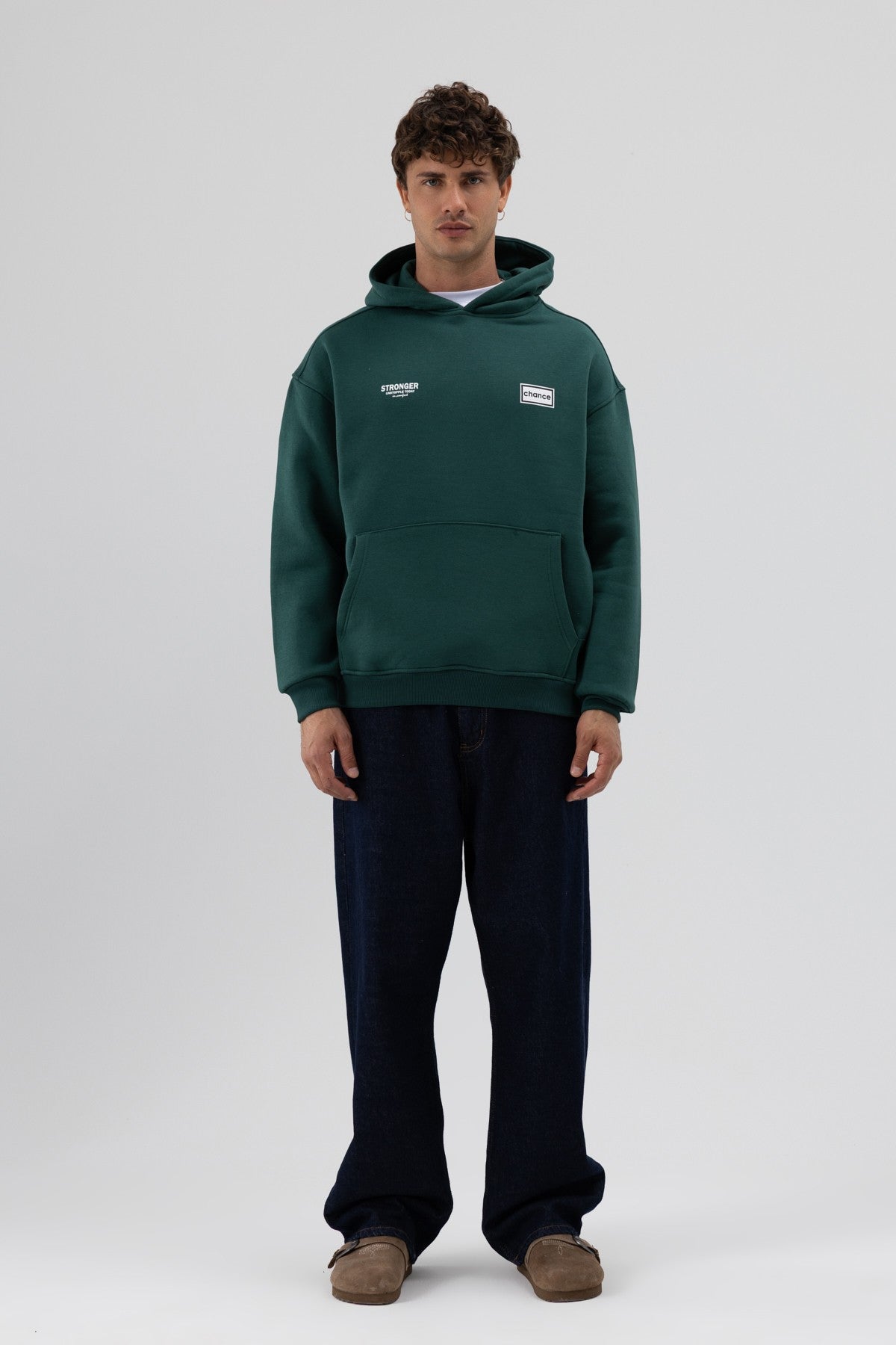 Oversized Sweatshirt with Back Print