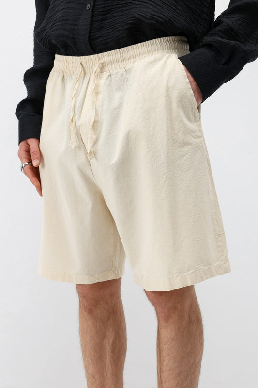 Oversized Linen Shorts