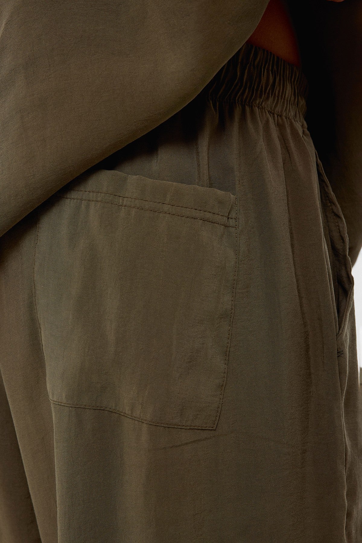 Baggy-Fit Modal Fabric Pants