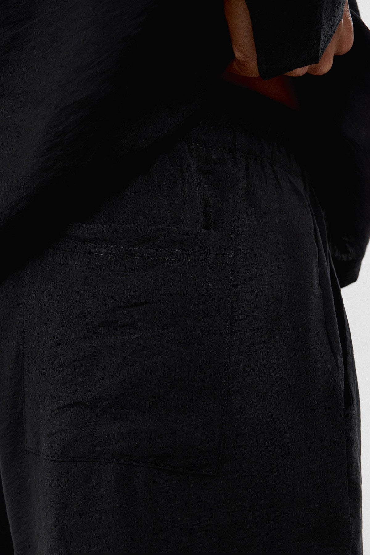 Baggy-Fit Modal Fabric Pants