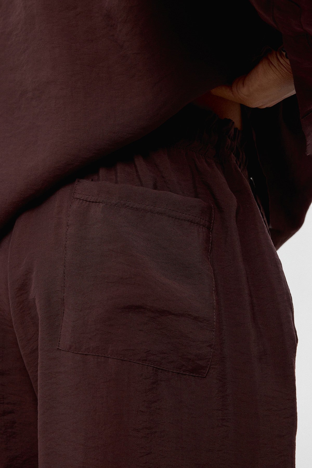 Baggy-Fit Modal Fabric Pants