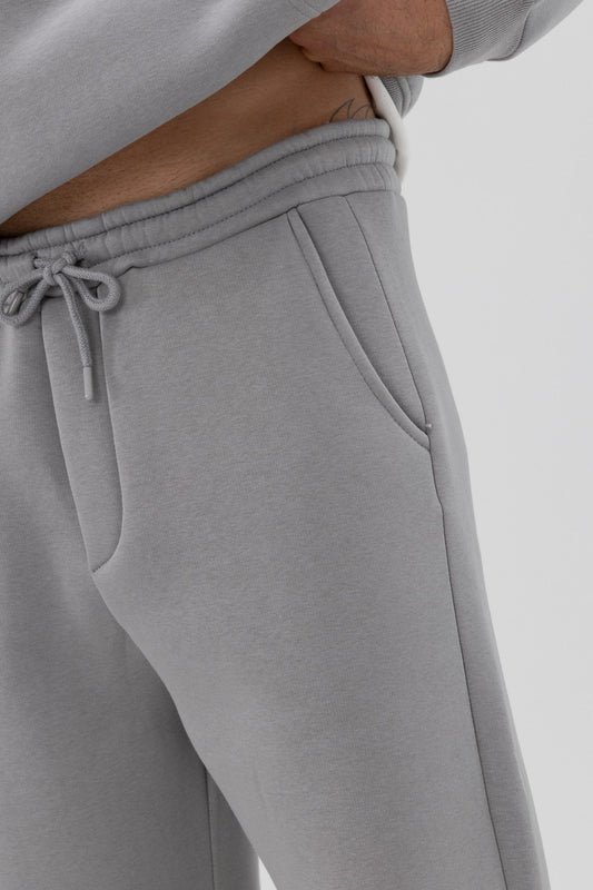 Basic Sweatpants with Elastic Cuffs