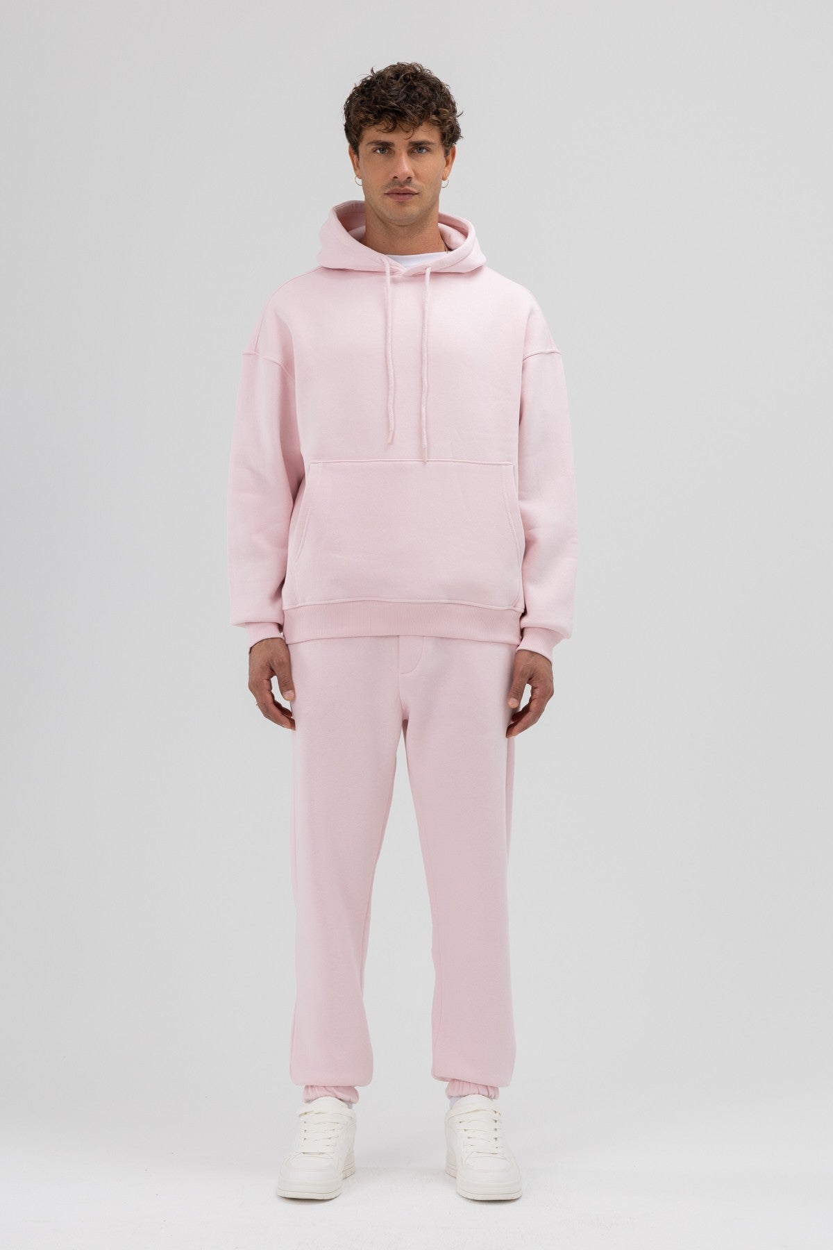 Basic Sweatpants with Elastic Cuffs