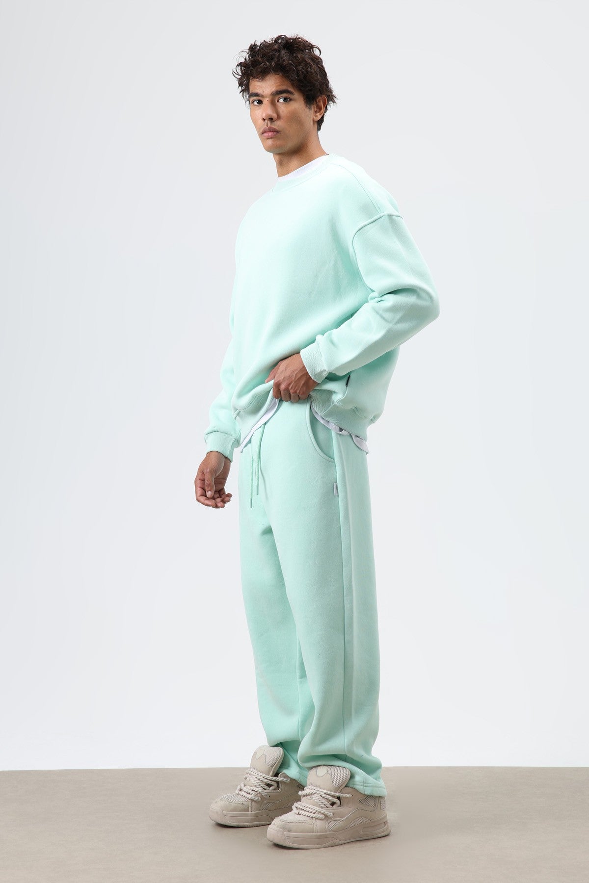 Pre-Washed Baggy Sweatpants
