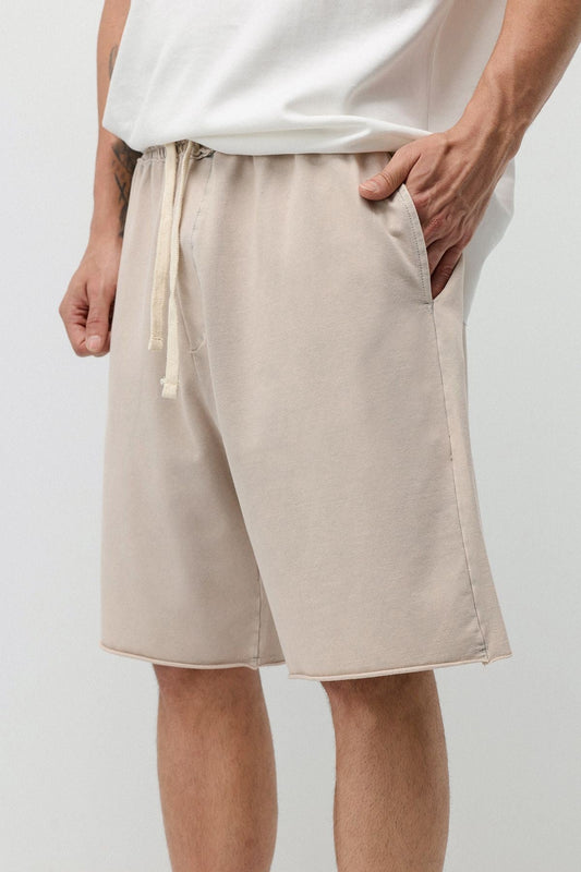 Oversized Washed Shorts