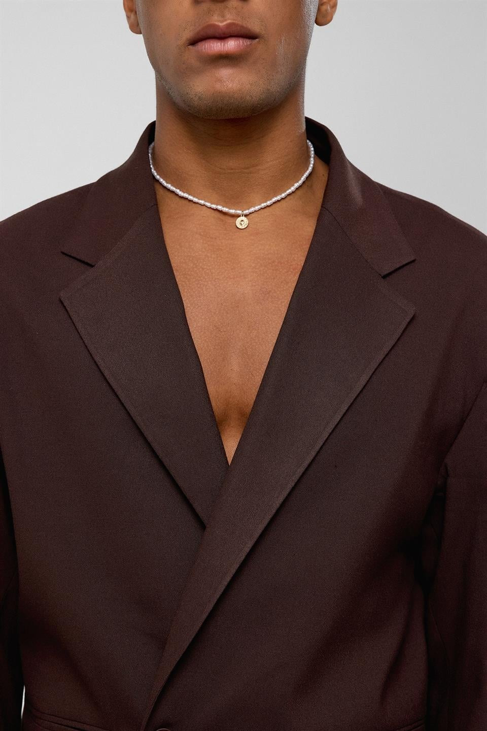 Single-Button Oversized Suit