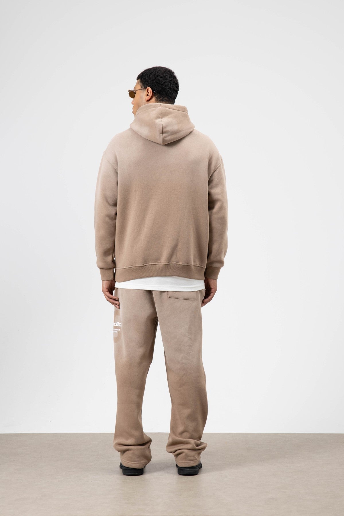 Oversized Printed Sweatsuit Set