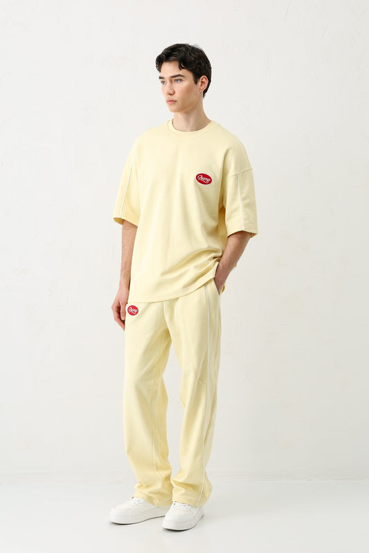 Oversized Champ-Printed Sweatsuit Set