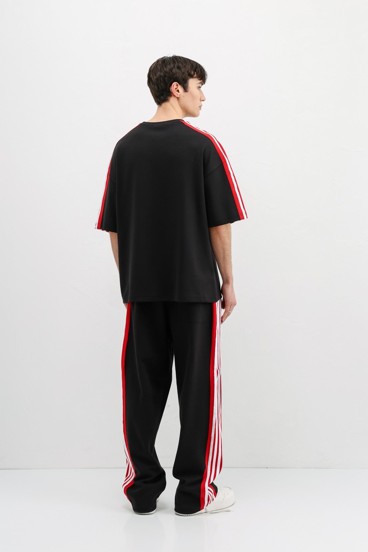 Oversized Printed Sweatsuit Set
