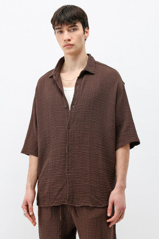 Muslin Fabric, Relaxed Fit Linen Set