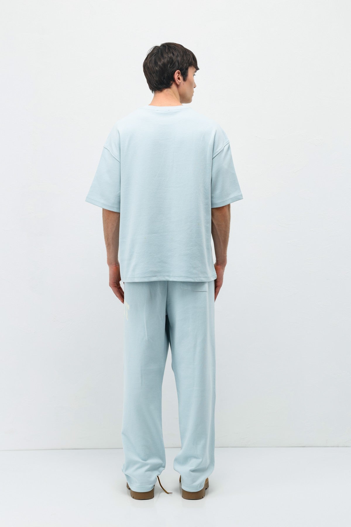 Oversized Printed Sweatsuit Set V90-27
